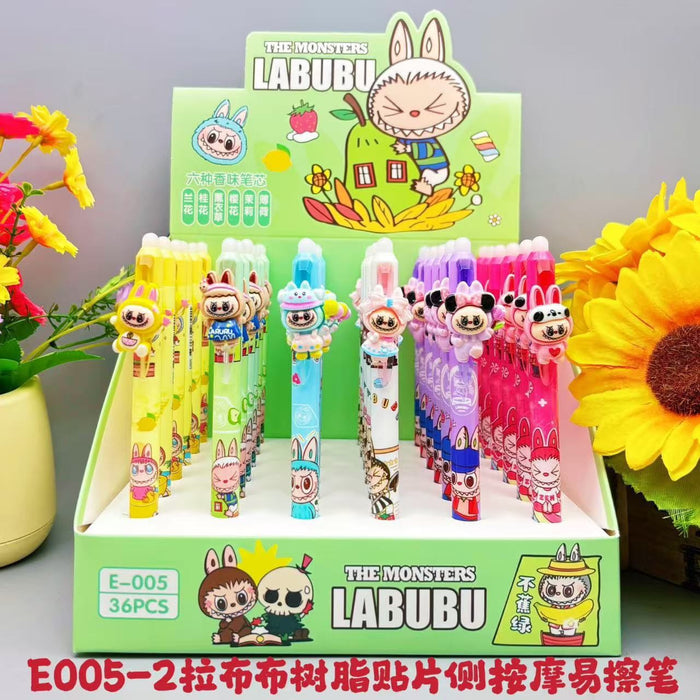 Wholesale Retractable Pen with Resin Patch Ins Style Trendy Student Gift