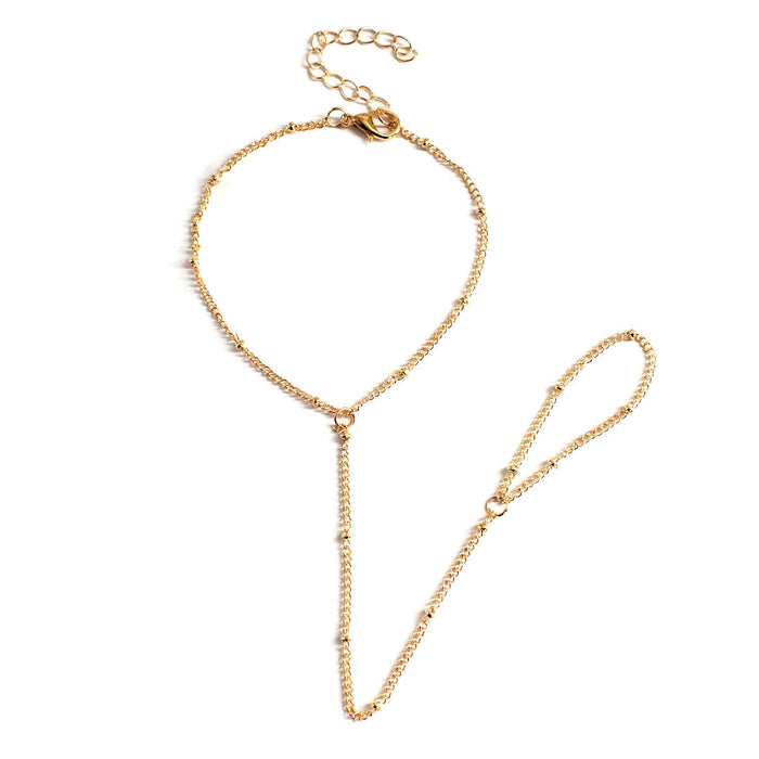 Wholesale jewelry fashion simple design exquisite  finger chain