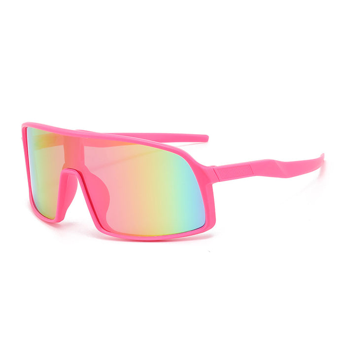 Wholesale Children's cycling glasses, eye protection, windproof customized sunglasses, outdoor sports running sunglasses