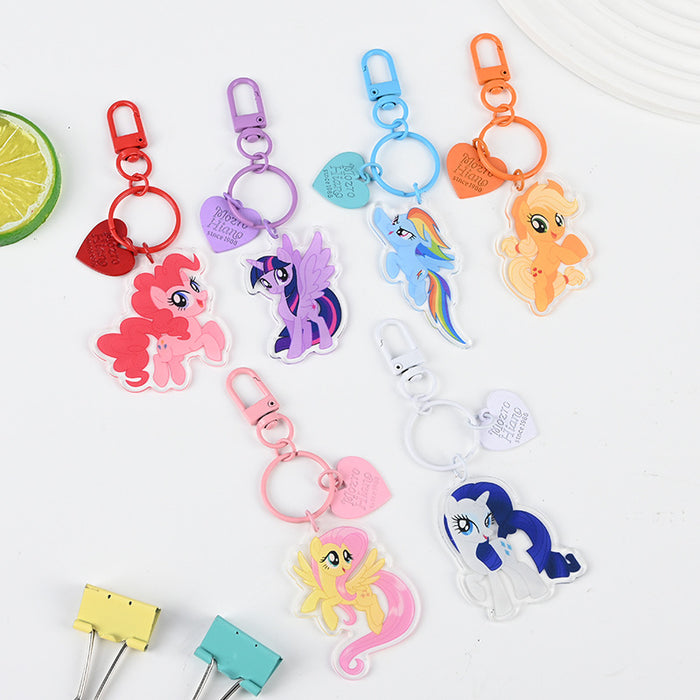 Wholesale Cute Cartoon Acrylic Keychain JDC-KC-XBK010