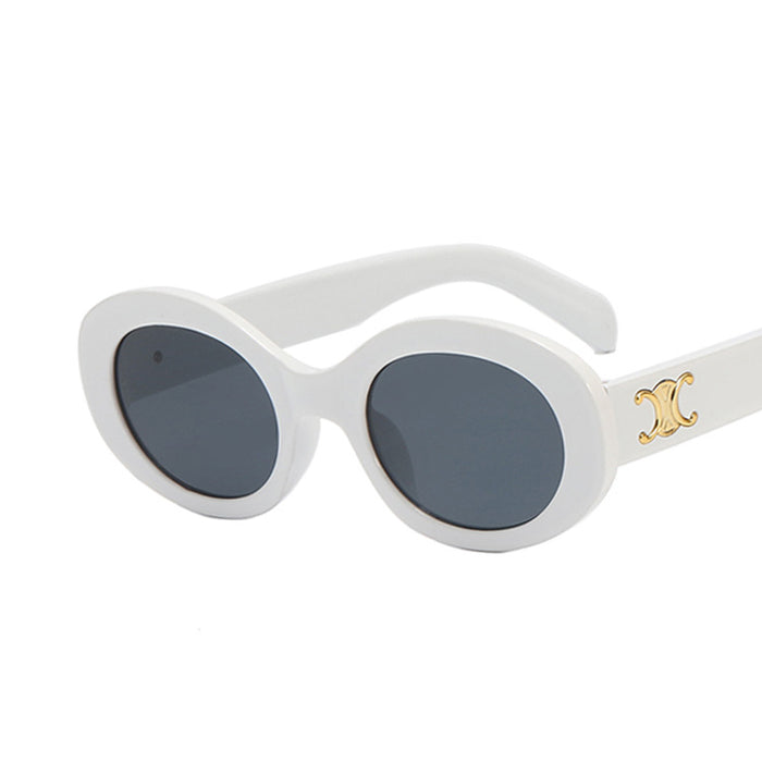 Wholesale Oval Anti-UV PC Sunglasses JDC-SG-XIa090