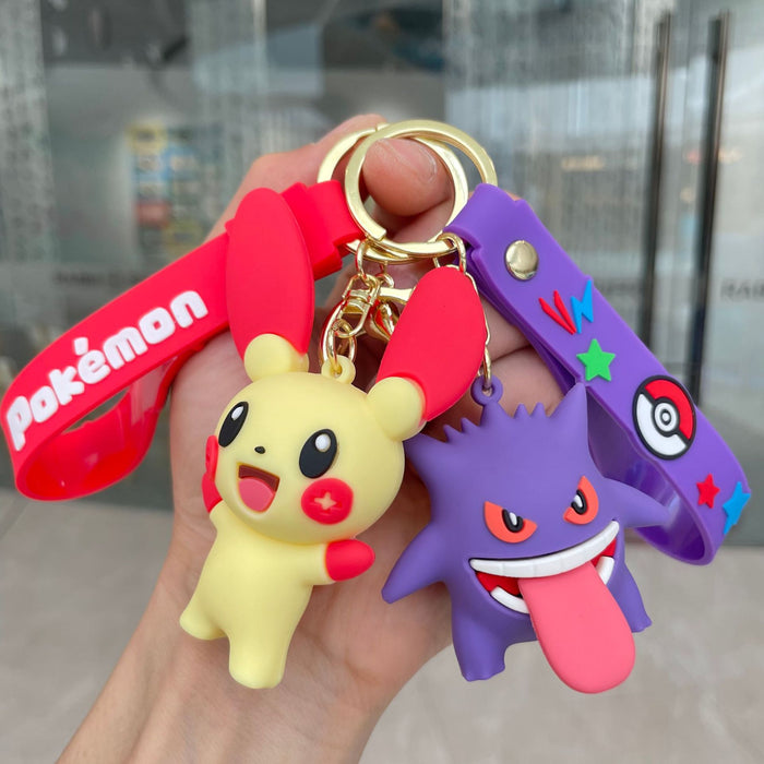 Wholesale Keychain cartoon pendant keychain couple gift