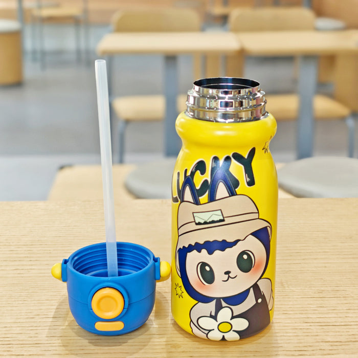 Wholesale Beautiful cartoon thermos cup