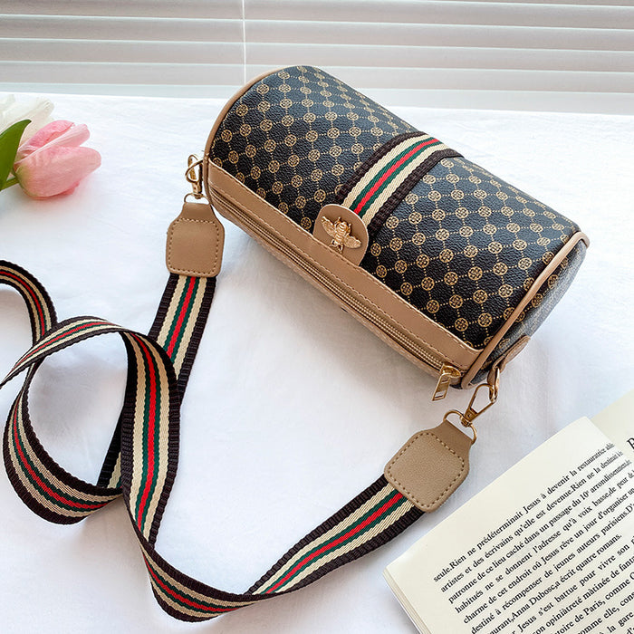 Wholesale Printed Pillow Bag Women's Bag, Versatile Crossbody Bag Cross-border Wholesale Women's Bag Fashionable Bee Bag JDC-SD-XJ008