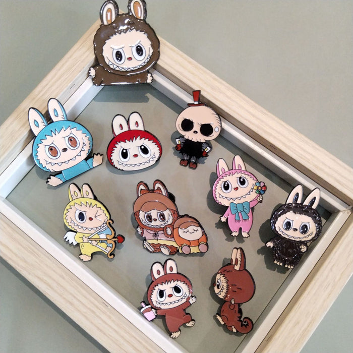 Wholesale Brooch Cartoon Metal Enamel Badge Gift Bag Accessories
