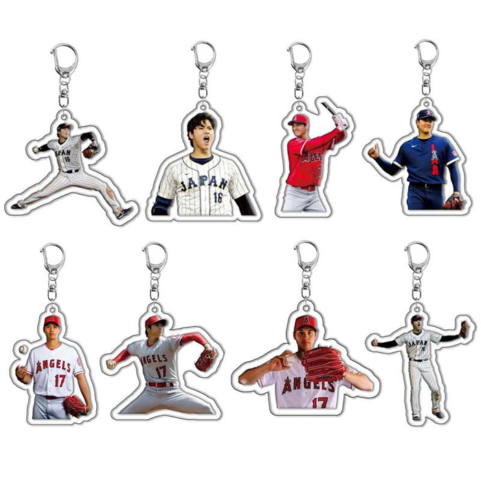 Wholesale Baseball Player Pitcher Acrylic Keychain Pendant
