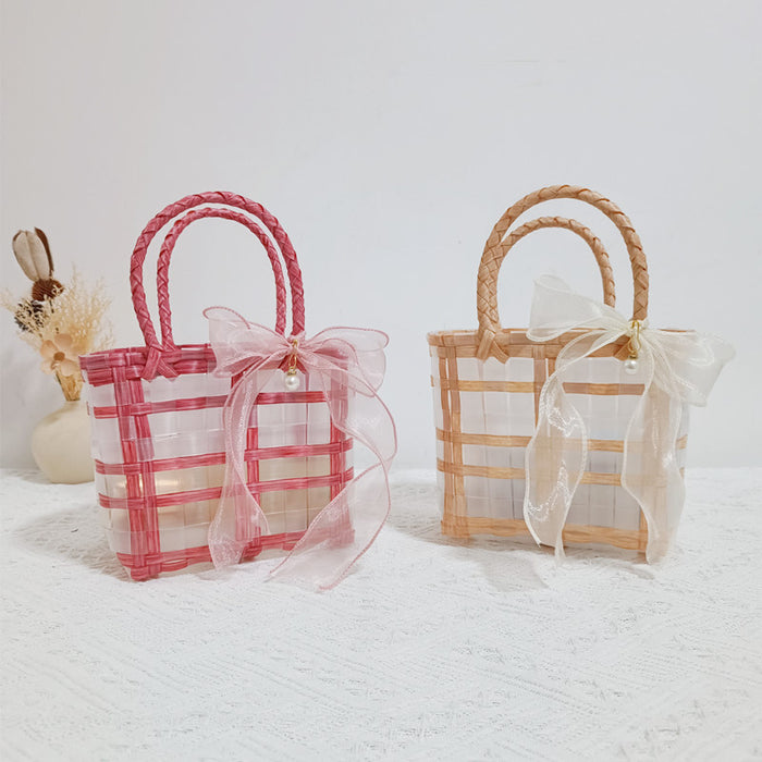 Wholesale Woven bag,  cute plush bag,  basket