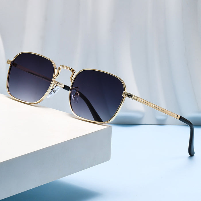 Wholesale Round Metal Sunglasses Women's Anti-ultraviolet Sunglasses Sunglasses Men's  Sunglasses