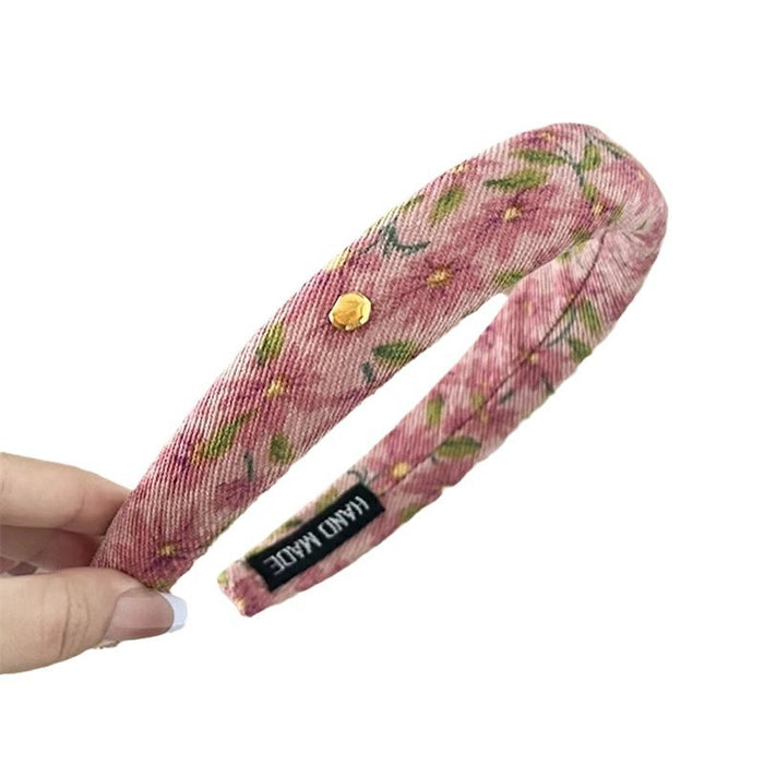 Wholesale Pastoral Style Floral Lace Headband