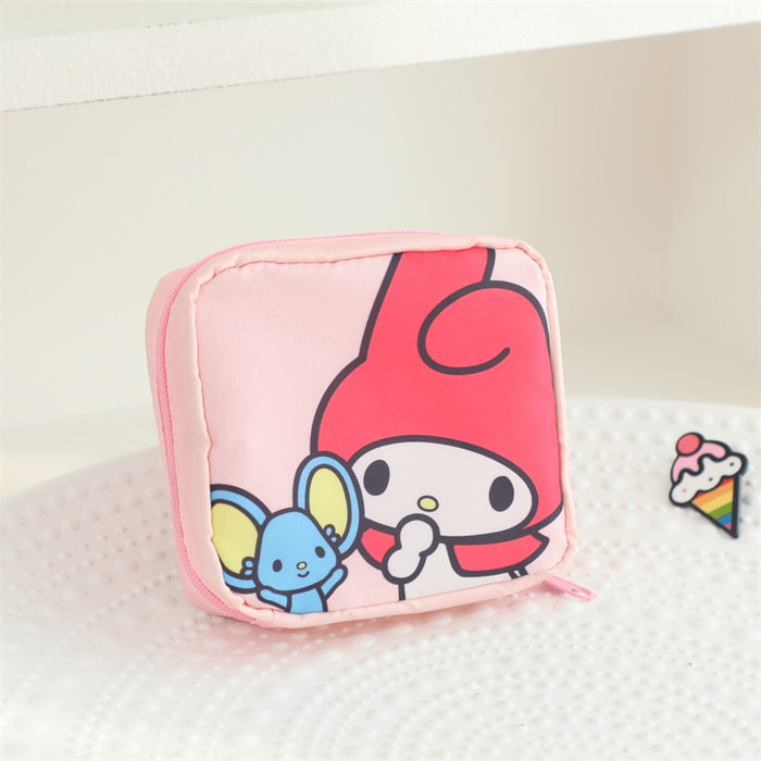 Wholesale Cute Bag Student' s Sanitary Cotton Storage Bag Portable Sanitary Napkin Bag