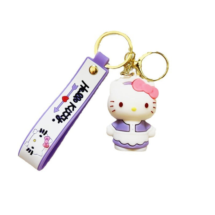 Wholesale PVC Cartoon Doll Keychain JDC-KC-WuYi121