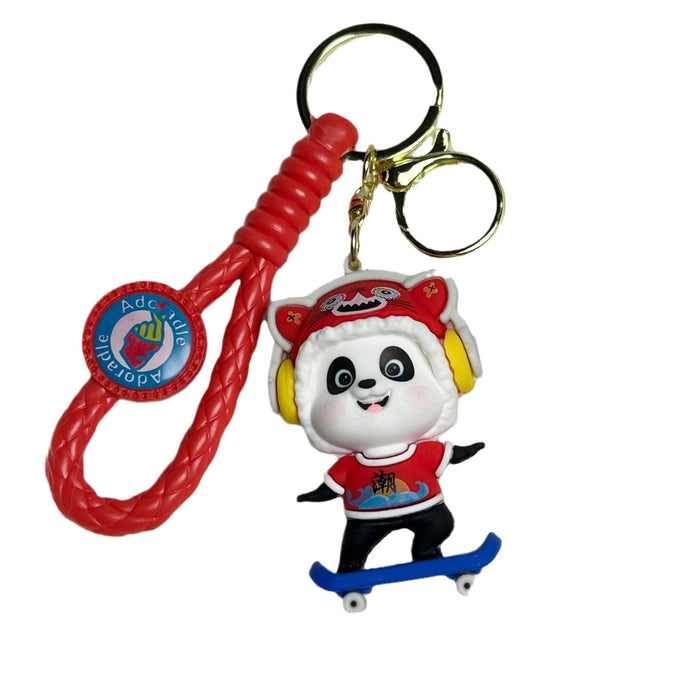 Wholesale  Panda Key Chain  Car Hanging Bag Accessories Keychain Pendant Doll Small Gift