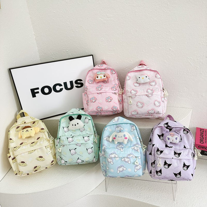 Wholesale Children's Schoolbag Cartoon Kindergarten Schoolbag Cute Backpack Boys and Girls Backpack