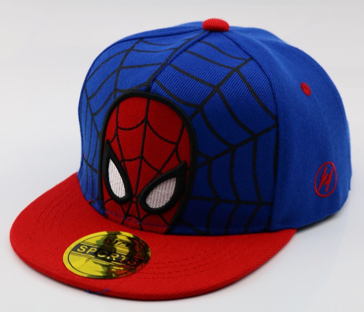 Wholesale Royal Blue Kids Baseball Cap Unisex Adjustable Wide Brim Cartoon Hat Chic Summer Hip Hop Everyday Style