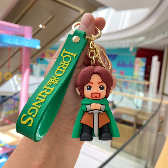 Wholesale Cartoon PVC Keychain JDC-KC-PengYu016