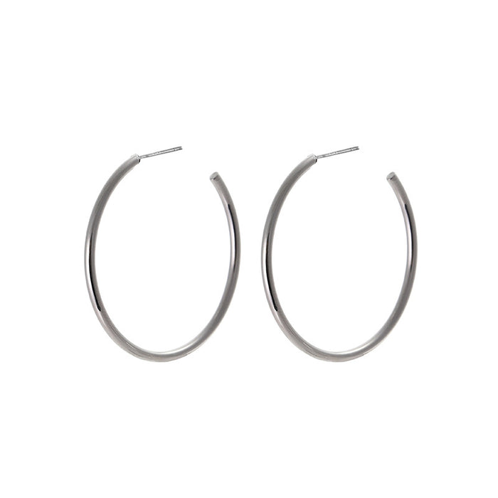 Wholesale Ear Clip No Ear Holes Hong Kong Wind Ring Ear Stud Earrings