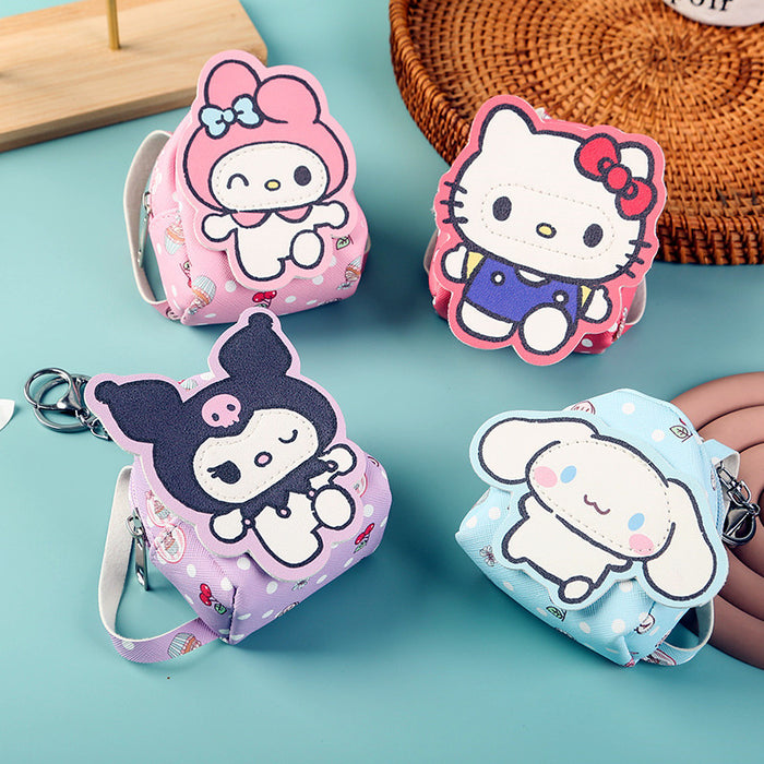 Wholesale PU Cartoon Cute Sanrio Kuromiya Melody Mini Wallet JDC-WT-Yuny001