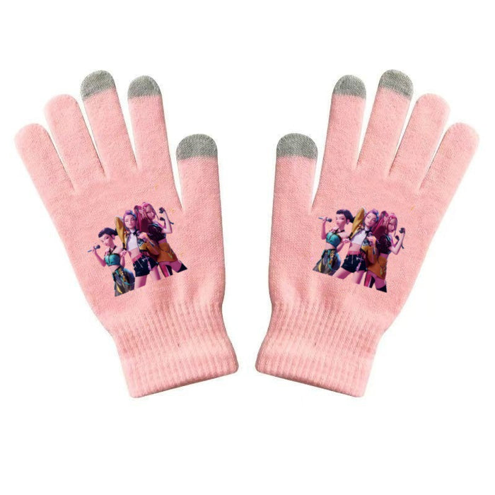 Wholesale KPOP Student gloves warm touchscreen gloves