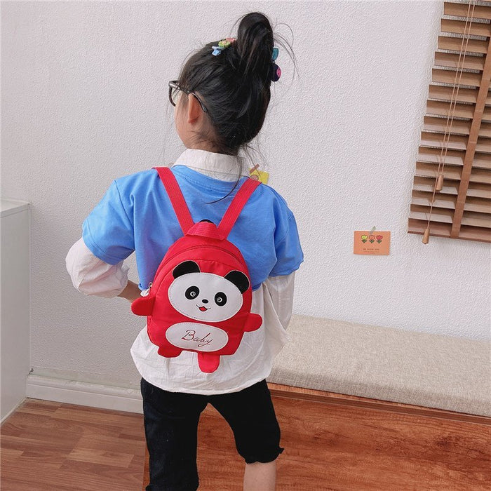 Wholesale Canvas Cute Cartoon Anti-lost Children's Small School Bag JDC-BP-YuanDuo066