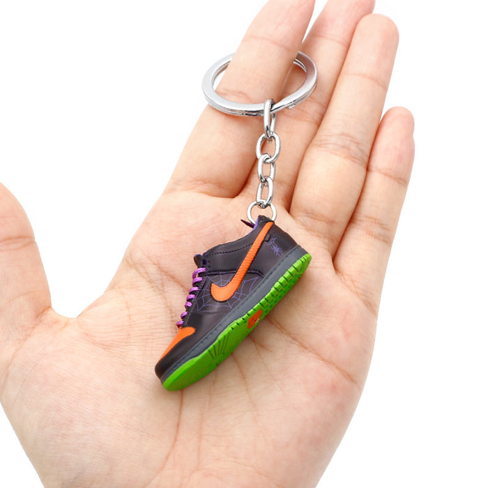 Wholesale PVC Basketball Shoe Model Keychain JDC-KC-QLPing016