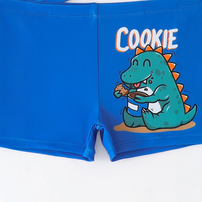 Wholesale Children's quick drying split short sleeved swimsuit cartoon cute swimsuit set