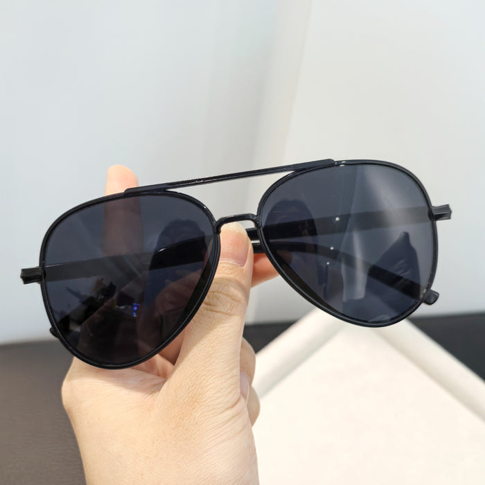 Wholesale New Fashionable Men's Fishing and Driving Sunglasses Anti UV Classic Pilot