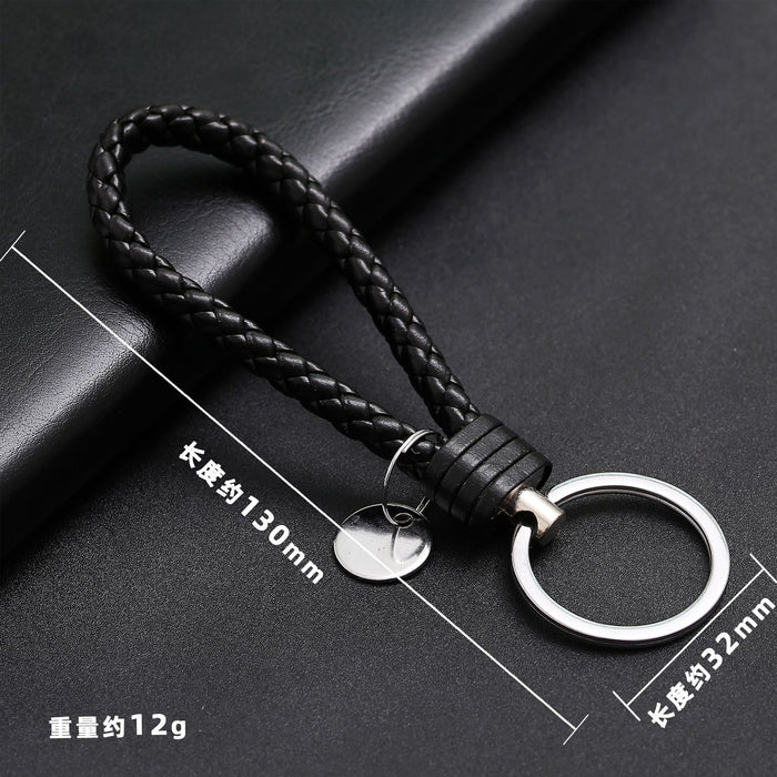 Wholesale Woven Leather Rope Keychains, Car Accessories, Couple Bags, Accessories JDC-KC-BD005