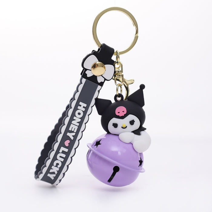 Wholesale PVC Cartoon Bell Doll Keychain JDC-KC-MengXu004