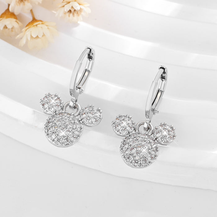 Wholesale High-end fashion earrings with bow