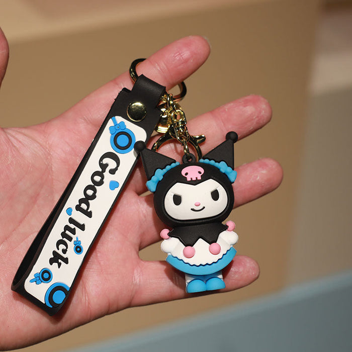 Wholesale Pink Cartoon Keychain JDC-KC-NiuTe001