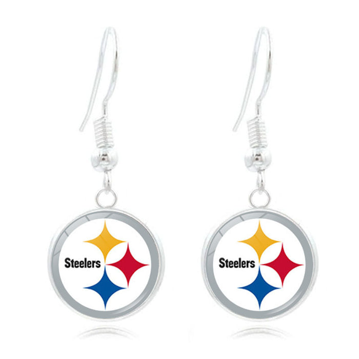 Wholesale Football Team  Pattern Earrings   Ear Jewelry