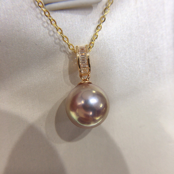 Wholesale Pearl pendant, pure silver pearl necklace, collarbone chain