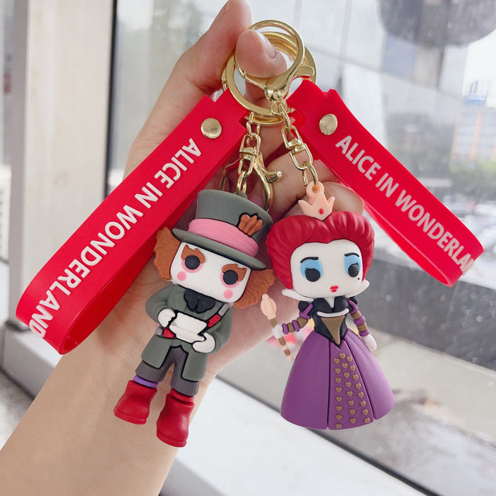 Wholesale Cute Cartoon PVC Doll Keychains (F) JDC-KC-JuShu019