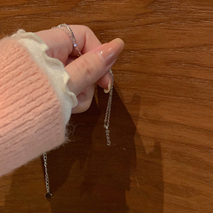 Wholesale New Little Bear Necklace with Light Luxury and Niche Design, Neck Chain Accessory Pendant