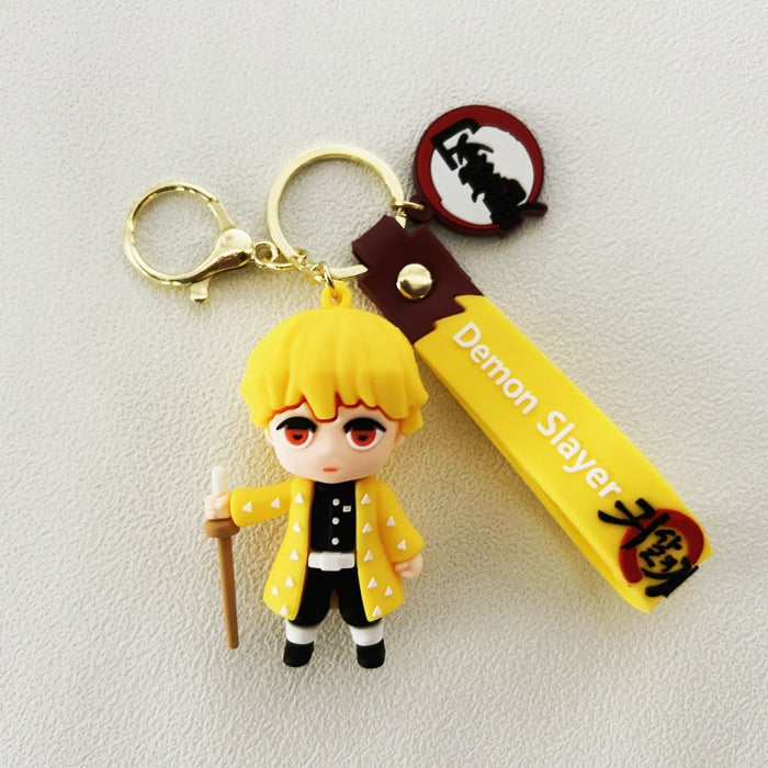 Wholesale PVC Cartoon Doll Keychain JDC-KC-ChuC047