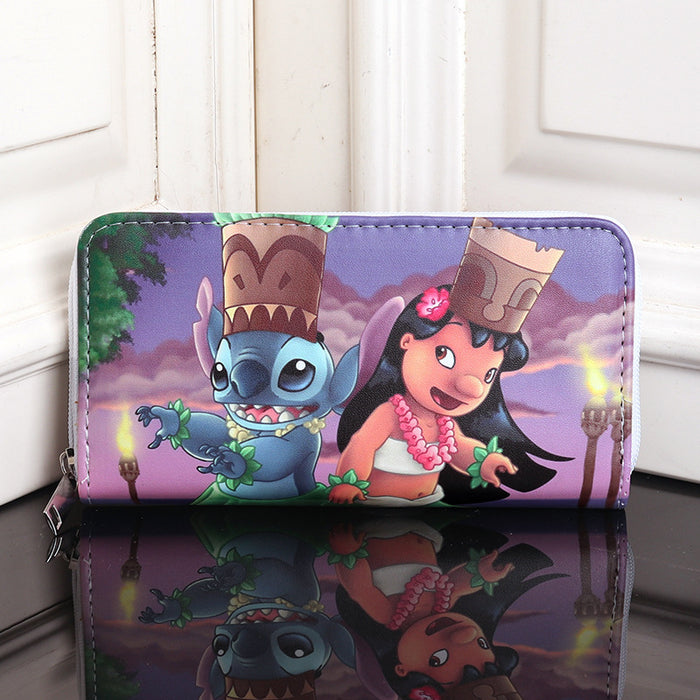 Wholesale cartoon cute children Girl women's long wallet