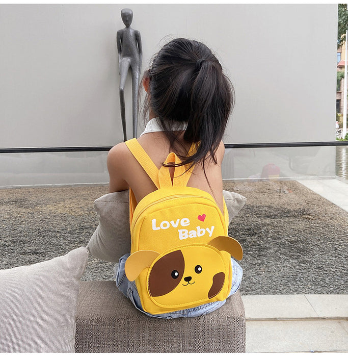 Wholesale Cartoon Soft Cute Canvas Backpack JDC-BP-YuanDuo001