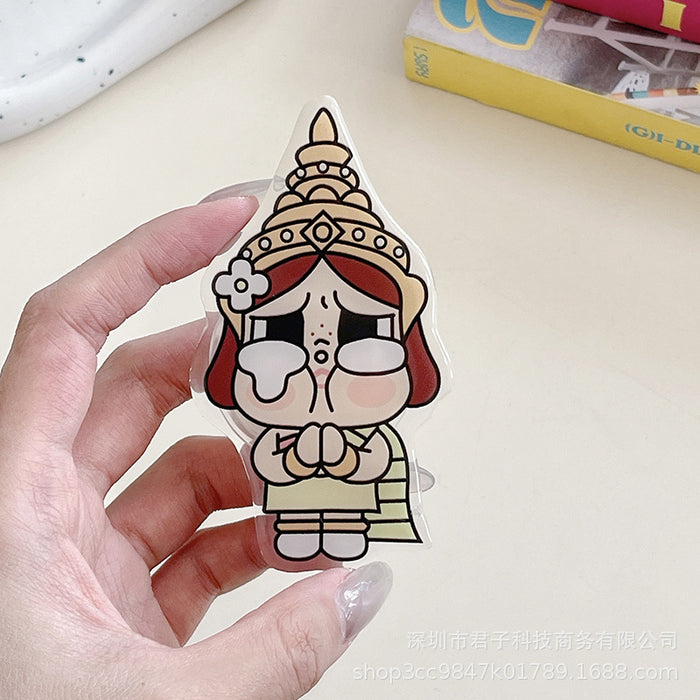 Wholesale Cartoon Cute Phone Airbag Acrylic Phone stand