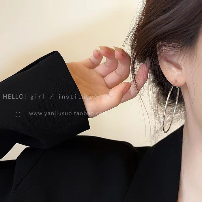 Wholesale Silver needle temperament, personality, ear rings, high-end sensory models, atmospheric earrings, fashionable earrings