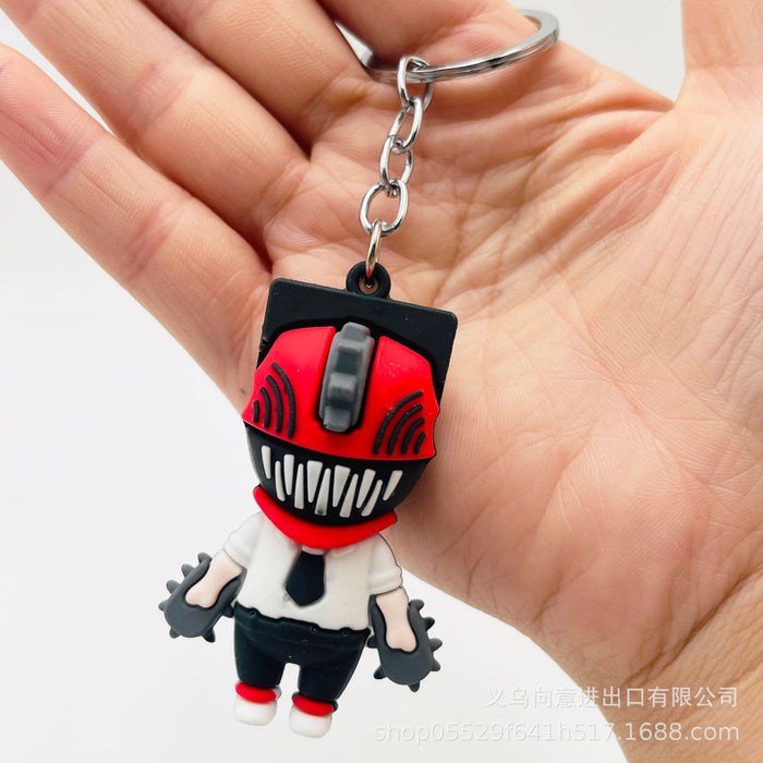 Wholesale Cartoon Creative Anime PVC Soft Keychain JDC-KC-XiangY068