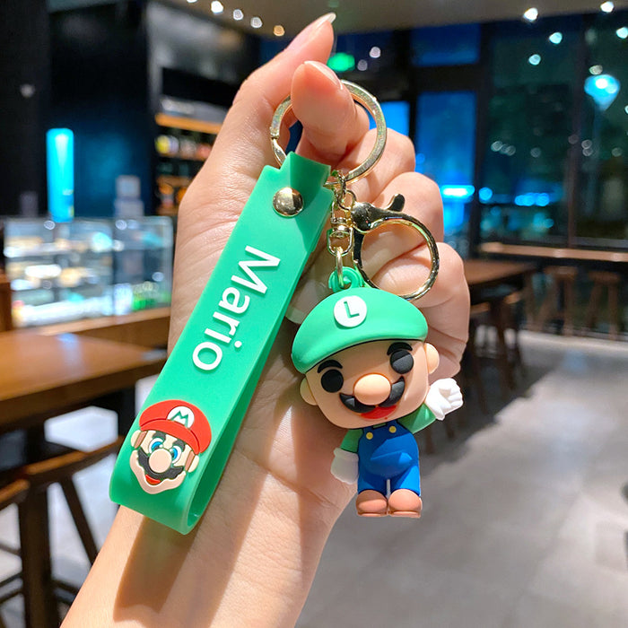 Wholesale Cartoon  Keychain Ring car Bubble  Doll Pendant