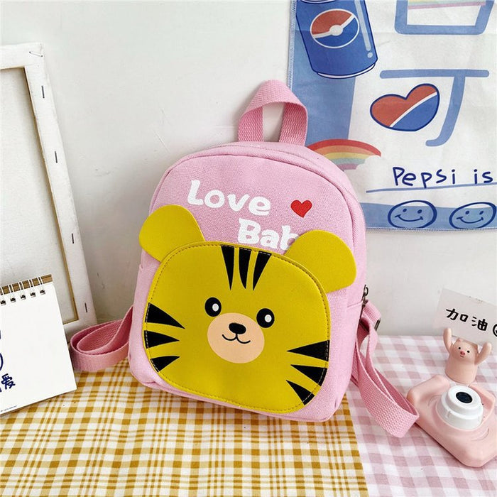 Wholesale Cartoon Soft Cute Canvas Backpack JDC-BP-YuanDuo001