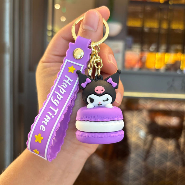 Wholesale Cartoon Silicone Anime Keychain JDC-KC-PengYu044