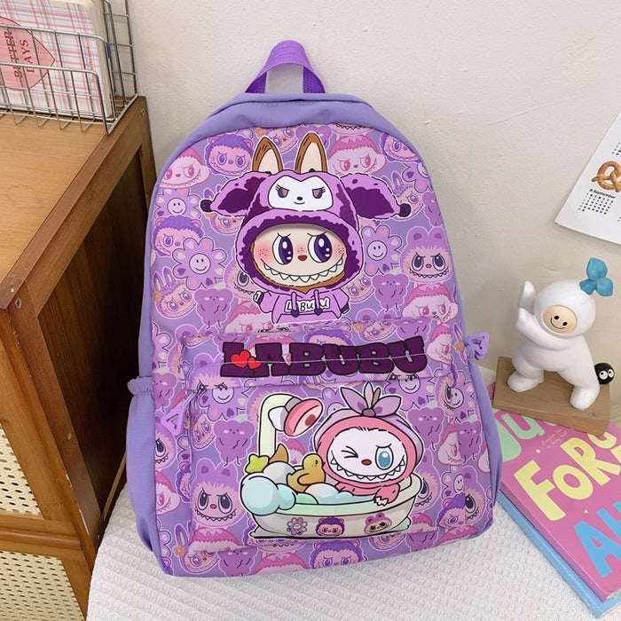 Wholesale School Bag Large Capacity Nylon Cartoon Backpack Lightweight Large Size Primary School Backpack