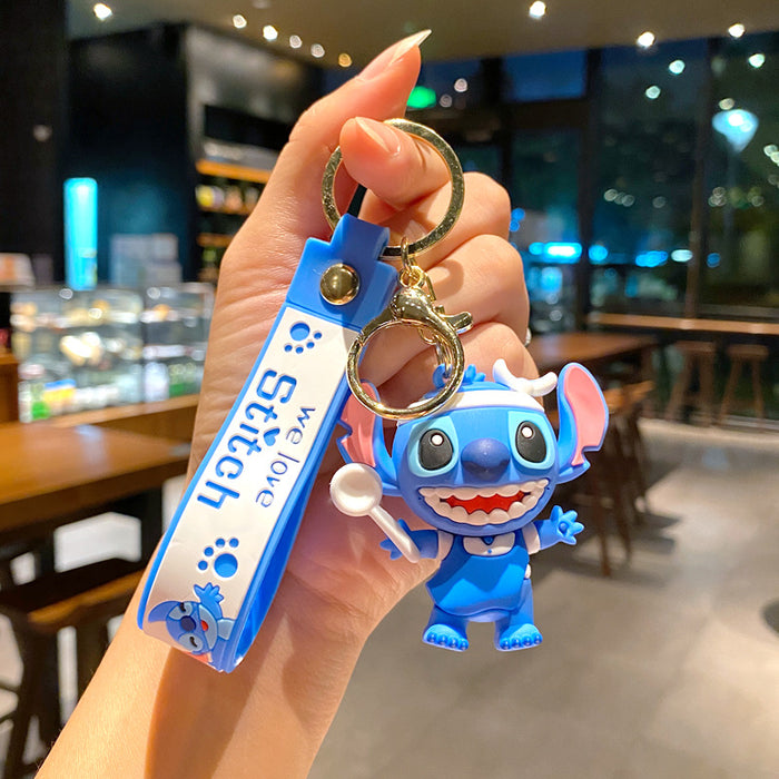 Wholesale Adhesive Cartoon Doll Keychains JDC-KC-Gongz040