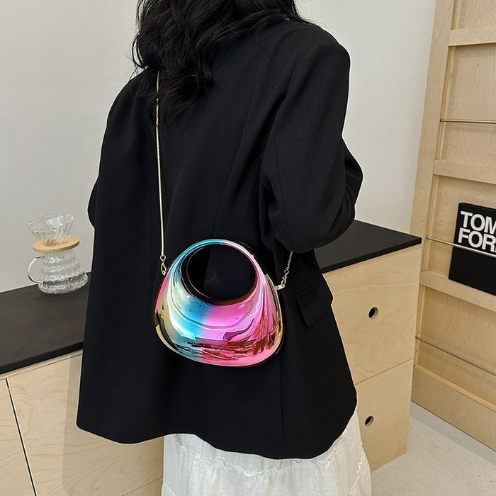 Wholesale Candy Color Acrylic Evening Bag New Fashion Hand Bag Chain Crossbody Women's Bag Dazzling Color Bag JDC-SD-TY004