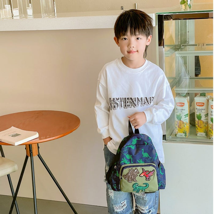 Wholesale New Children's Cartoon Dinosaur Backpack JDC-BP-Yubei002