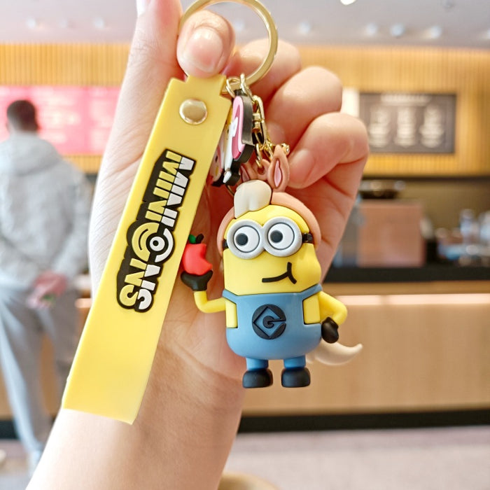 Wholesale Metal Keychain Cartoon Zodiac Design Student Gift Key Ring Accessory MOQ≥2