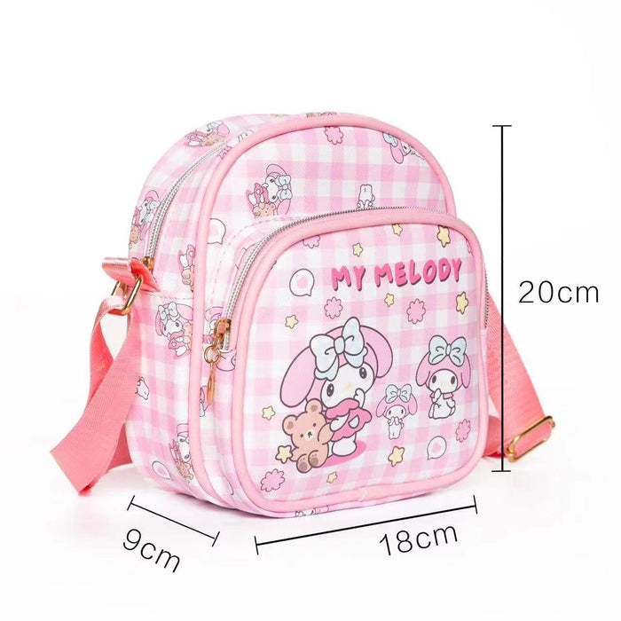 Wholesale Leather Waterproof Zipper Children's Crossbody Bag (S) JDC-SD-YC001