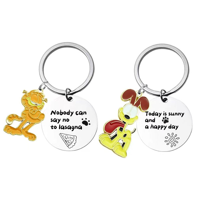 Wholesale Stainless Steel Cartoon Keychain JDC-KC-JinZ015